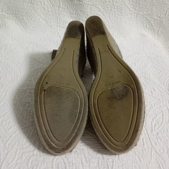 Juncal Aguirre Women’s Shoes Sandals Platform Size 39 Beige - Picture 8 of 8